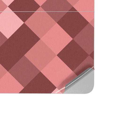 Autumn Red Geometric Surface Laptop Studio Skin